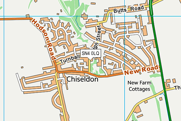 SN4 0LQ map - OS VectorMap District (Ordnance Survey)