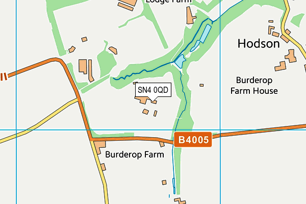 Burderop Park map (SN4 0QD) - OS VectorMap District (Ordnance Survey)