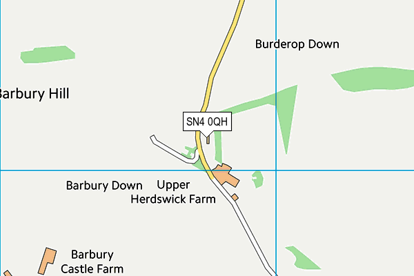 SN4 0QH map - OS VectorMap District (Ordnance Survey)