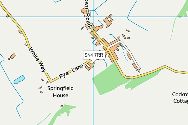 SN4 7RR map - OS VectorMap District (Ordnance Survey)