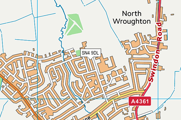 Wroughton Junior School map (SN4 9DL) - OS VectorMap District (Ordnance Survey)