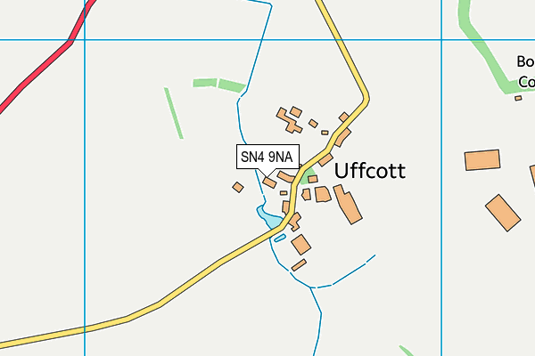 SN4 9NA map - OS VectorMap District (Ordnance Survey)