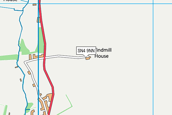 SN4 9NN map - OS VectorMap District (Ordnance Survey)