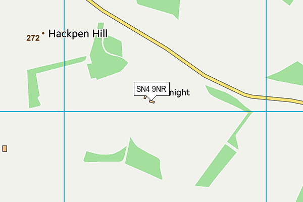 SN4 9NR map - OS VectorMap District (Ordnance Survey)