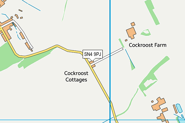 SN4 9PJ map - OS VectorMap District (Ordnance Survey)