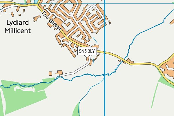 SN5 3LY map - OS VectorMap District (Ordnance Survey)