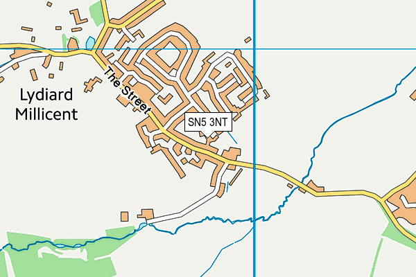 SN5 3NT map - OS VectorMap District (Ordnance Survey)