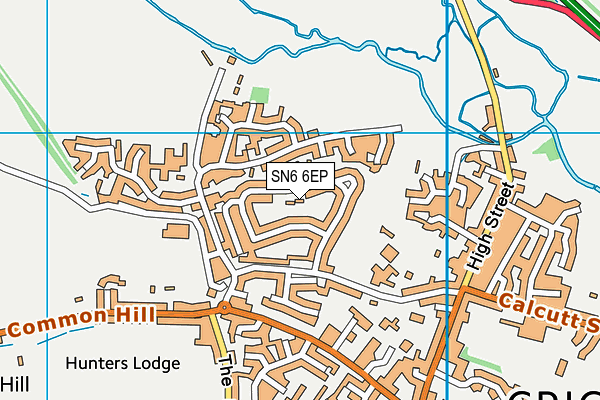 SN6 6EP map - OS VectorMap District (Ordnance Survey)