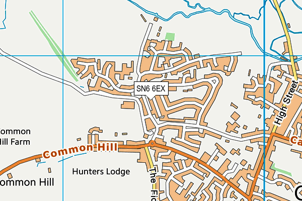 SN6 6EX map - OS VectorMap District (Ordnance Survey)