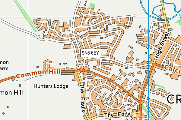 SN6 6EY map - OS VectorMap District (Ordnance Survey)