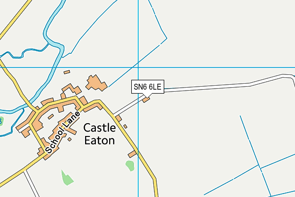 SN6 6LE map - OS VectorMap District (Ordnance Survey)