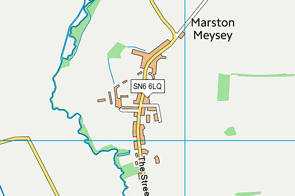 SN6 6LQ map - OS VectorMap District (Ordnance Survey)