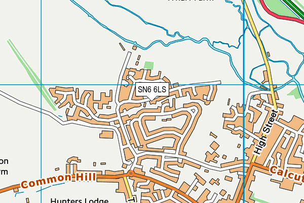 SN6 6LS map - OS VectorMap District (Ordnance Survey)