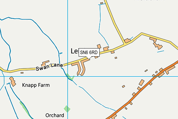 SN6 6RD map - OS VectorMap District (Ordnance Survey)