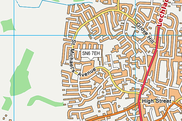 SN6 7EH map - OS VectorMap District (Ordnance Survey)