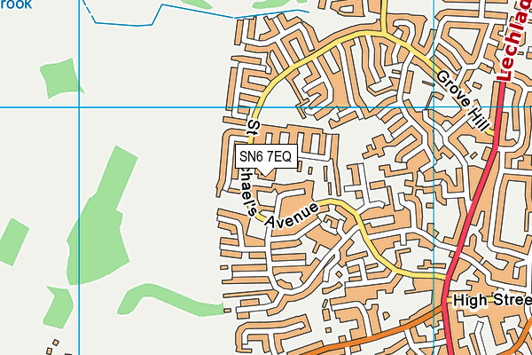 SN6 7EQ map - OS VectorMap District (Ordnance Survey)