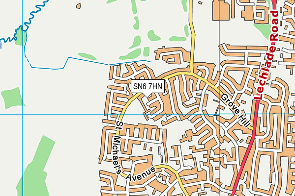 SN6 7HN map - OS VectorMap District (Ordnance Survey)