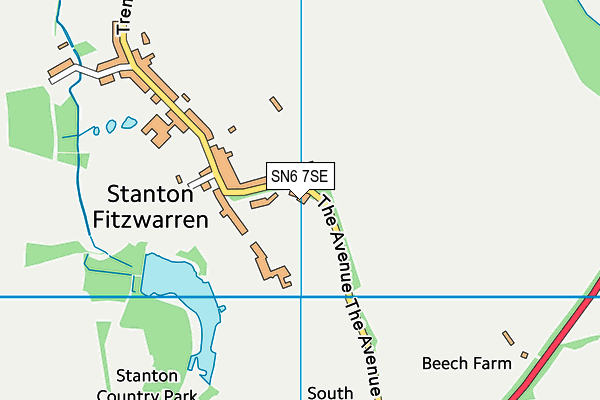 Map of STRATTON PRODUCTS LIMITED at district scale