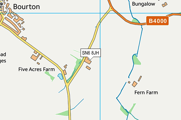 SN6 8JH map - OS VectorMap District (Ordnance Survey)