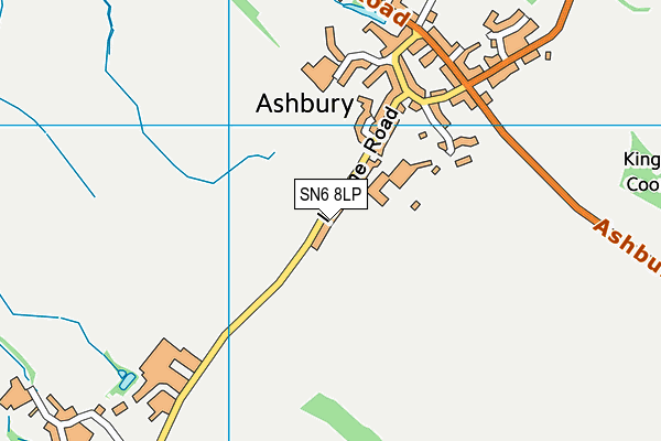 SN6 8LP map - OS VectorMap District (Ordnance Survey)