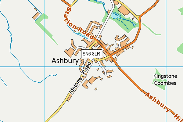 SN6 8LR map - OS VectorMap District (Ordnance Survey)