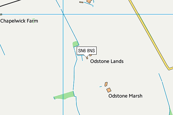 SN6 8NS map - OS VectorMap District (Ordnance Survey)