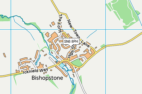 SN6 8PH map - OS VectorMap District (Ordnance Survey)