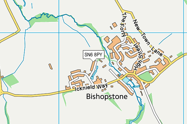 SN6 8PY map - OS VectorMap District (Ordnance Survey)