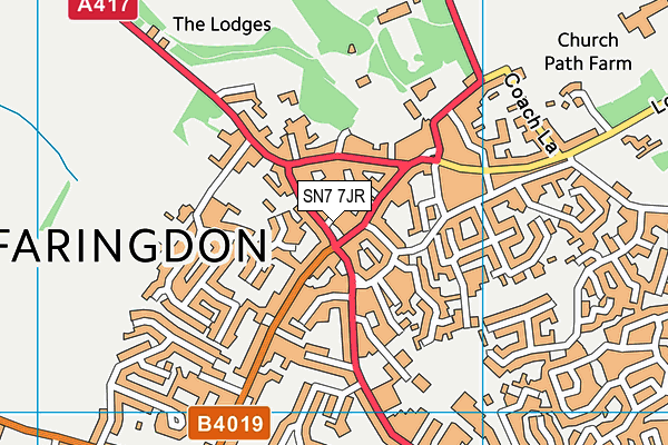 Map of ABINGDON EVENTS PARTNERSHIP LTD at district scale