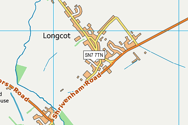 SN7 7TN map - OS VectorMap District (Ordnance Survey)