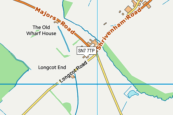 SN7 7TP map - OS VectorMap District (Ordnance Survey)