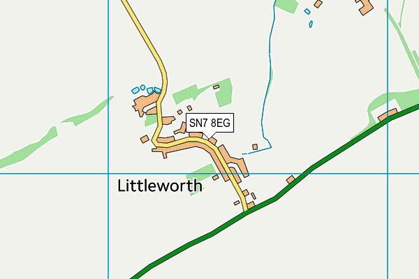 SN7 8EG map - OS VectorMap District (Ordnance Survey)