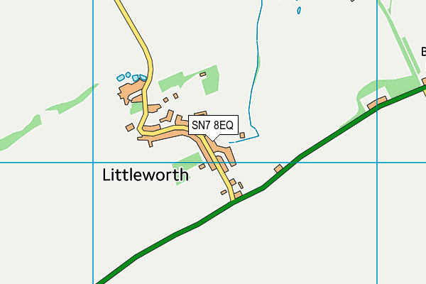 SN7 8EQ map - OS VectorMap District (Ordnance Survey)