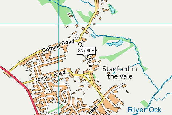 Map of STANFORD PUBLISHING LIMITED at district scale