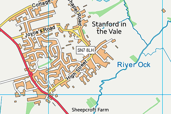 Map of STANFORD BUSINESS COURT LIMITED at district scale