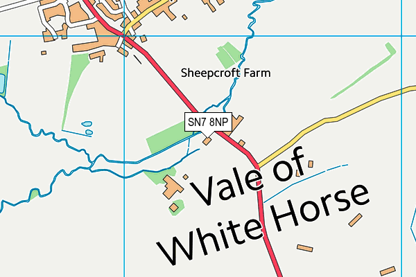 SN7 8NP map - OS VectorMap District (Ordnance Survey)