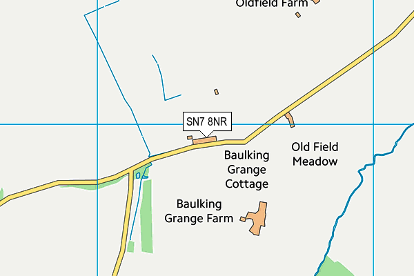 SN7 8NR map - OS VectorMap District (Ordnance Survey)