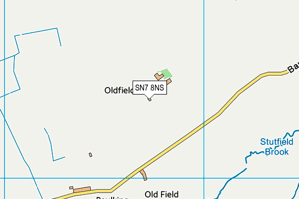 SN7 8NS map - OS VectorMap District (Ordnance Survey)