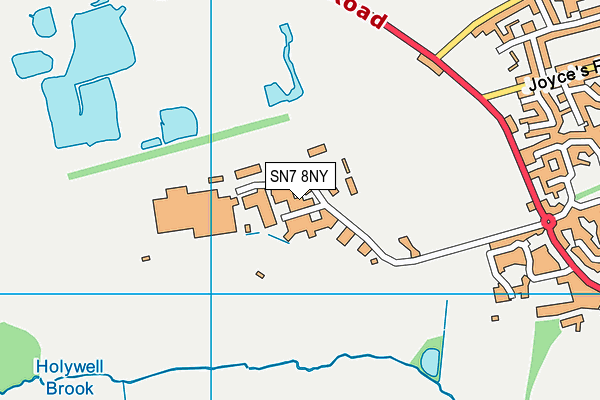 Map of PINEWOOD DEVELOPMENTS LTD at district scale