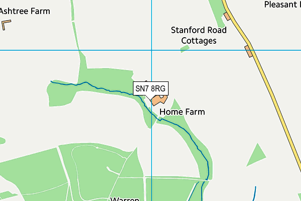 SN7 8RG map - OS VectorMap District (Ordnance Survey)