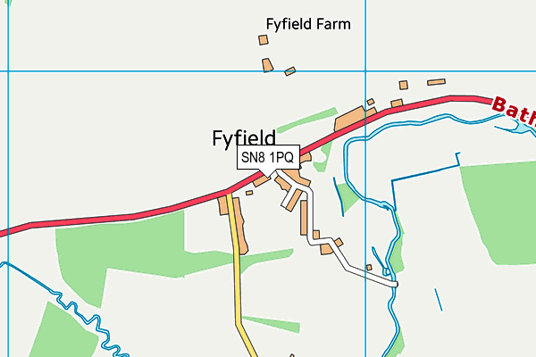 SN8 1PQ map - OS VectorMap District (Ordnance Survey)