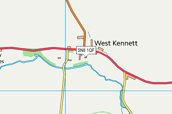 SN8 1QF map - OS VectorMap District (Ordnance Survey)