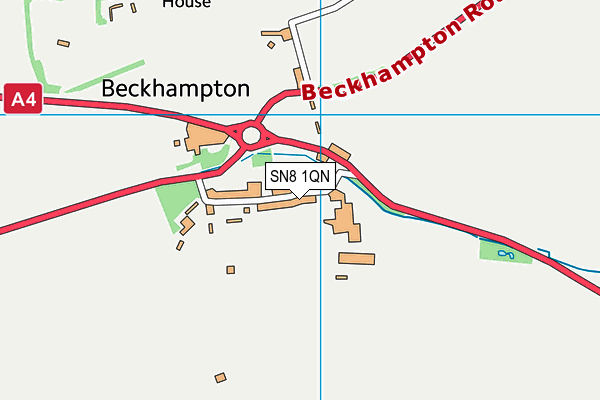 SN8 1QN map - OS VectorMap District (Ordnance Survey)