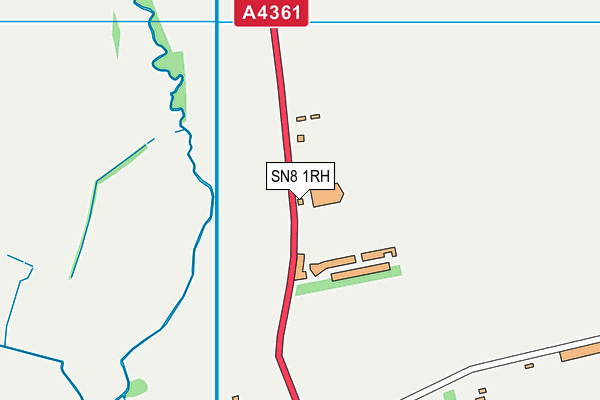 SN8 1RH map - OS VectorMap District (Ordnance Survey)