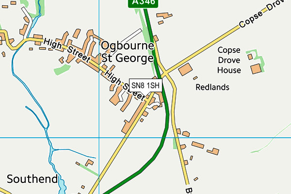 SN8 1SH map - OS VectorMap District (Ordnance Survey)