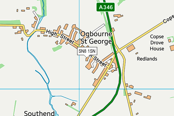 SN8 1SN map - OS VectorMap District (Ordnance Survey)