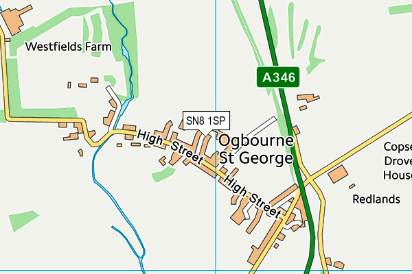 SN8 1SP map - OS VectorMap District (Ordnance Survey)