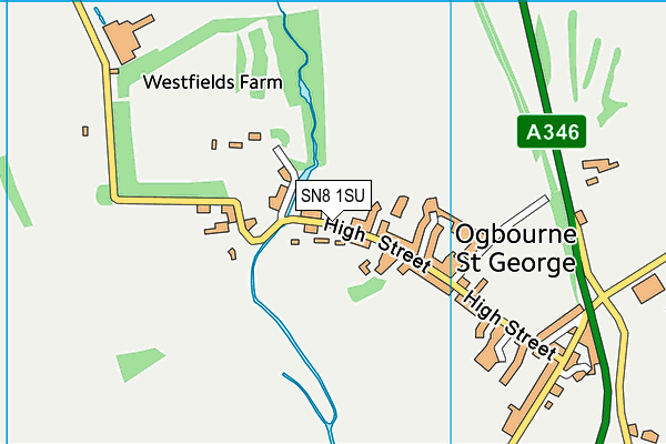 Ogbourne CofE Primary School map (SN8 1SU) - OS VectorMap District (Ordnance Survey)