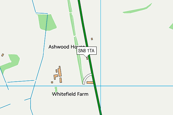SN8 1TA map - OS VectorMap District (Ordnance Survey)