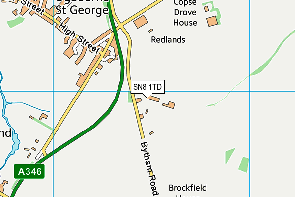 Map of OGBOURNE CONSTRUCTION SERVICES LIMITED at district scale